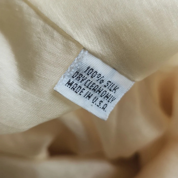 Badgley Mischka Ivory Lace Wedding Dress with Silk Overlay - Picture 16 of 16